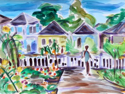 Bungalows in Santa Rosa by Richard Fox