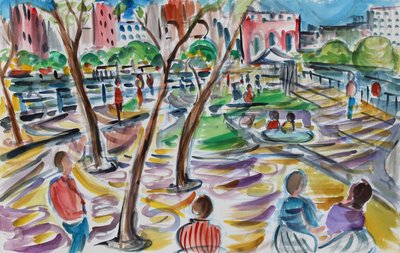 Hudson River Park, 2013 by Richard Fox