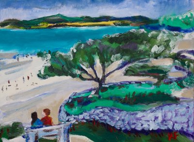 The Terrace, Carmel-by-the-Sea, 2017 by Richard Fox