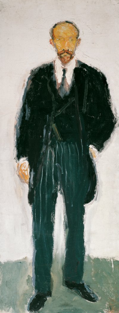 Professor Ernst Diez, before 1907 by Richard Gerstl