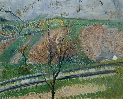 Route of the Cog Railway to Kahlenberg by Richard Gerstl