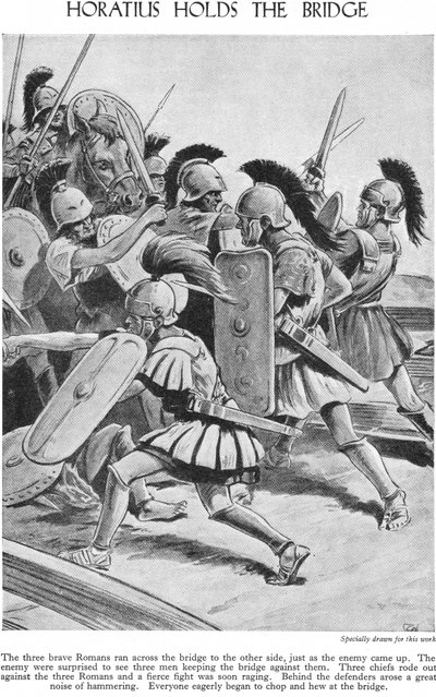 Horatius Holds the Bridge by Richard Henry Brock