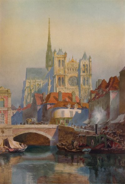 Amiens Cathedral by Richard Henry Wright