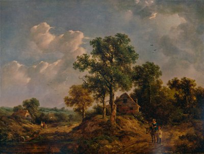 Near Sevenoaks, Kent, 19th century, 1935 by Richard Hilder