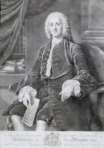 George Grenville by Richard Houston
