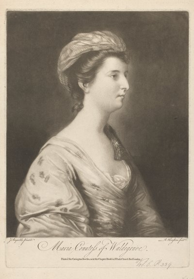 Maria, Countess Waldegrave by Richard Houston