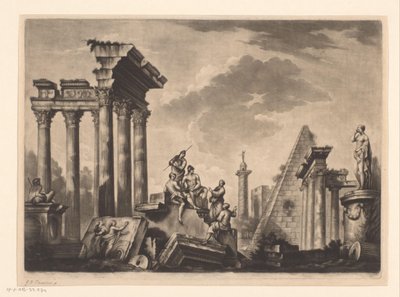 Ruins in Rome by Richard Houston