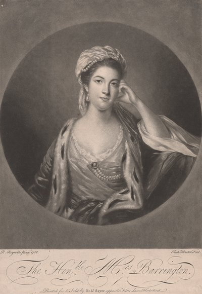 The Honorable Mrs Barrington by Richard Houston