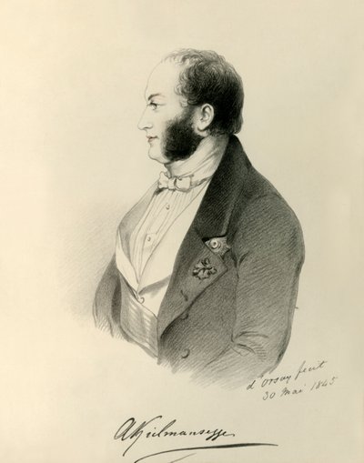 Count Kielmansegg, 1845 by Richard James Lane