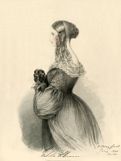 Isabella Anson by Richard James Lane