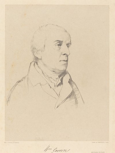 William Gunn by Richard James Lane after John Flaxman