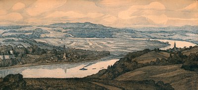 Persenburg on the Danube by Richard Lux