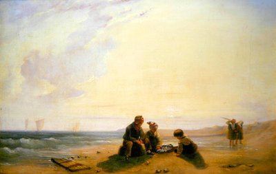 French Coastal Scene by Richard Parkes (attr. to) Bonington