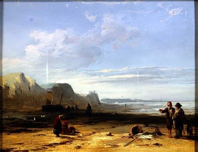 A Coast Scene by Richard Parkes Bonington