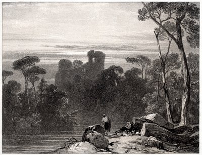 Bothwell Castle by Richard Parkes Bonington