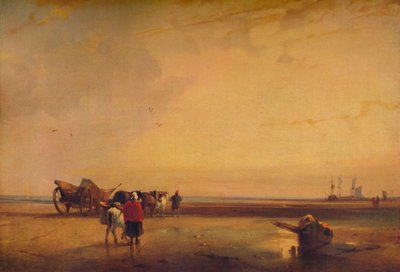 Boulogne Sands by Richard Parkes Bonington