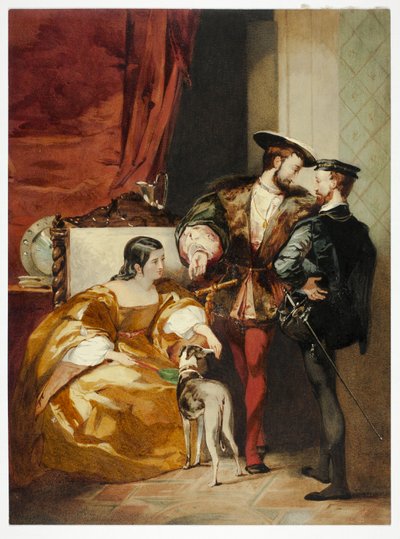 Francis I and the Duchess d