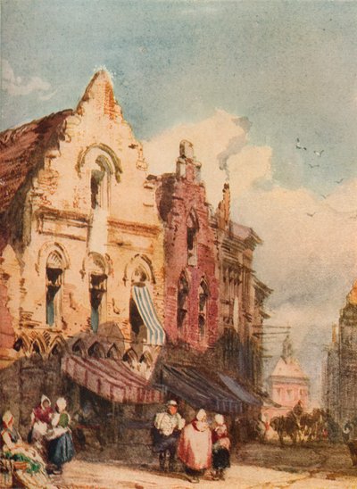 Street Scene by Richard Parkes Bonington