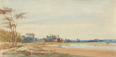 The Salt Marshes near Trouville by Richard Parkes Bonington