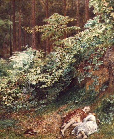 The Children in the Wood - Morning by Richard Redgrave