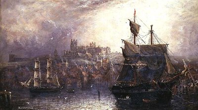 Whitby Harbour by Richard Weatherill