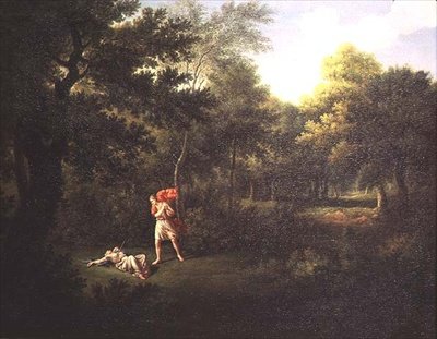 Cephalus and Procris by Richard Westall