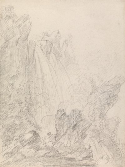 The Cascade at Terni by Richard Wilson