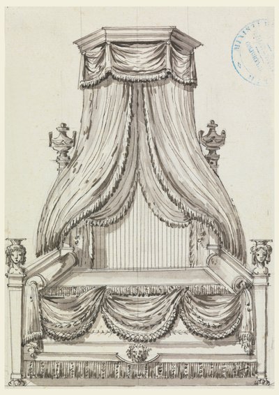 Original Drawing, Cahier VII, plate 3 by Richard de Lalonde