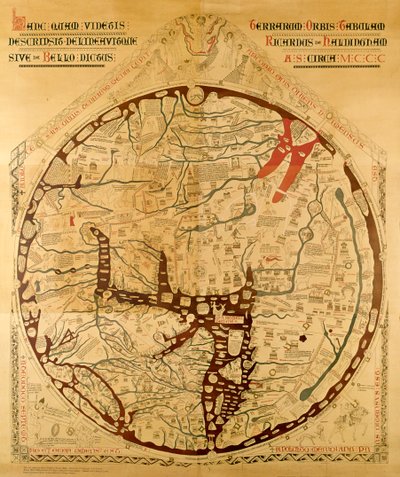 Hereford Mappa Mundi by Richard of Haldingham