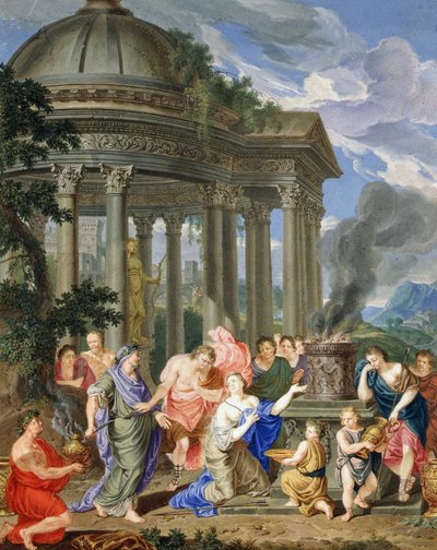 Sacrifice of Iphigenia by Richard van Orley