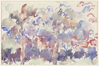 Landscape, Boitsfort, with Blooming Fruit Trees by Rik Wouters