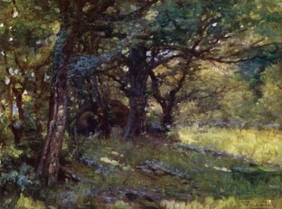 In the Woods, Berwyn by Robert (after) Fowler