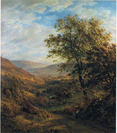 Summer landscape by Robert A. K. Marshall