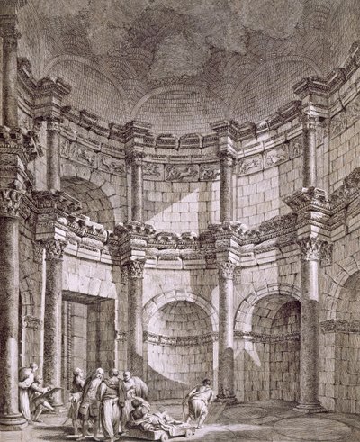 The Temple of Jupiter by Robert Adam
