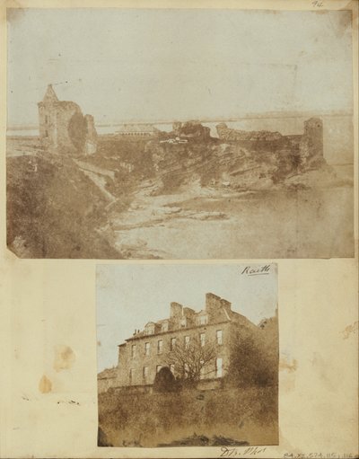 St. Andrews Castle from the East by Robert Adamson