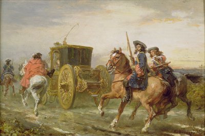 The Escort by Robert Alexander Hillingford