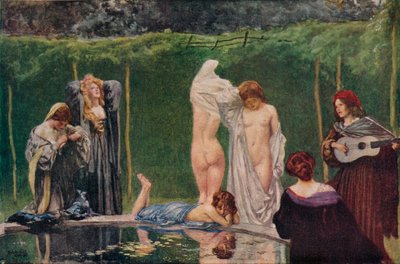 The Pool, 1906, 1918 by Robert Anning Bell