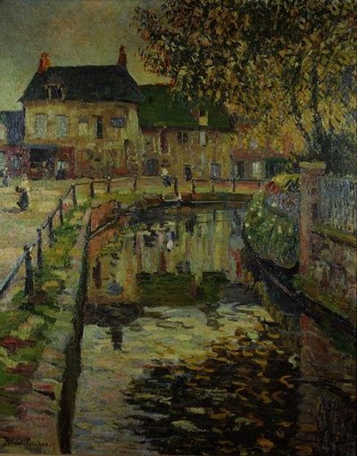 Canal through a Village by Robert Antoine Pinchon