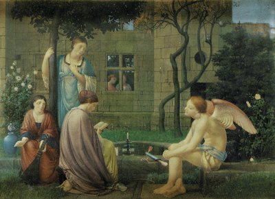Reading of Love, He Being By by Robert Bateman