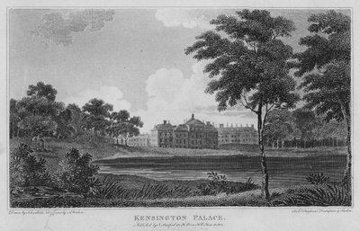 Kensington Palace by Robert Blemell (after) Schnebbelie