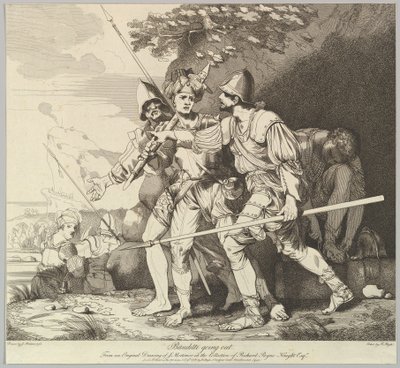 Banditti Going Out by Robert Blyth