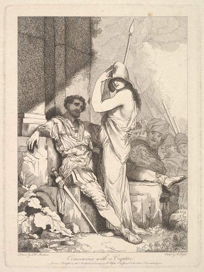 Conversing with a Captive by Robert Blyth
