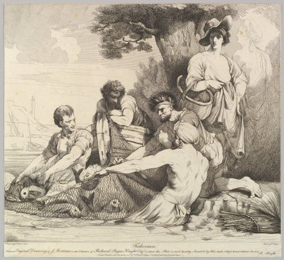 Fishermen, November 9, 1780 by Robert Blyth