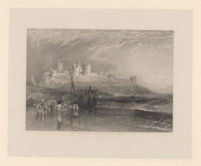Dunstanborough Castle, Northumberland by Robert Brandard
