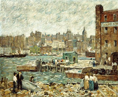 On the Waterfront by Robert C. Spencer
