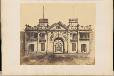 The Mermaid Gate, Kaiserbagh Palace by Robert C. Tytler
