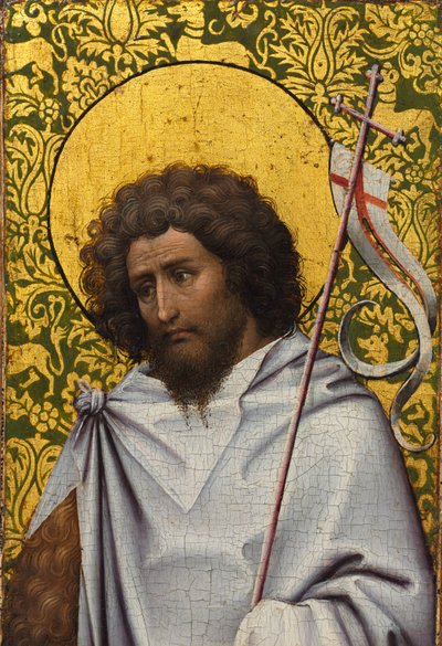 John the Baptist, c. 1410 by Robert Campin
