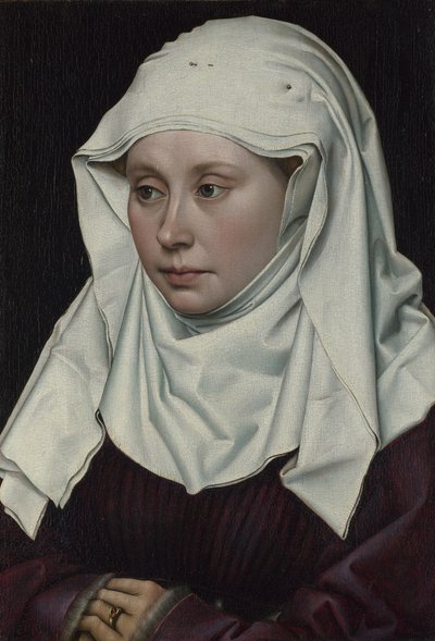 Portrait of a Woman, ca 1435 by Robert Campin