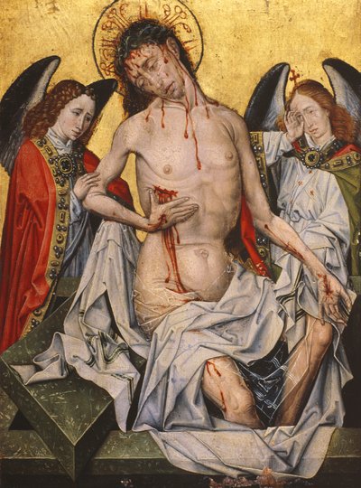 The Man of Sorrows by Robert Campin