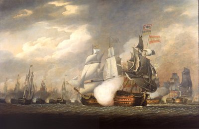The Battle of St Vincent by Robert Cleveley